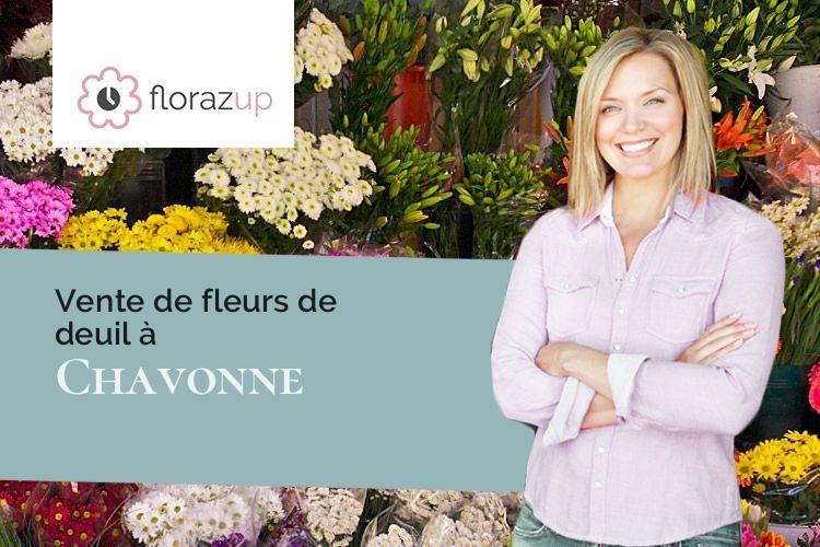 créations florales pour une crémation à Chavonne (Aisne/02370)