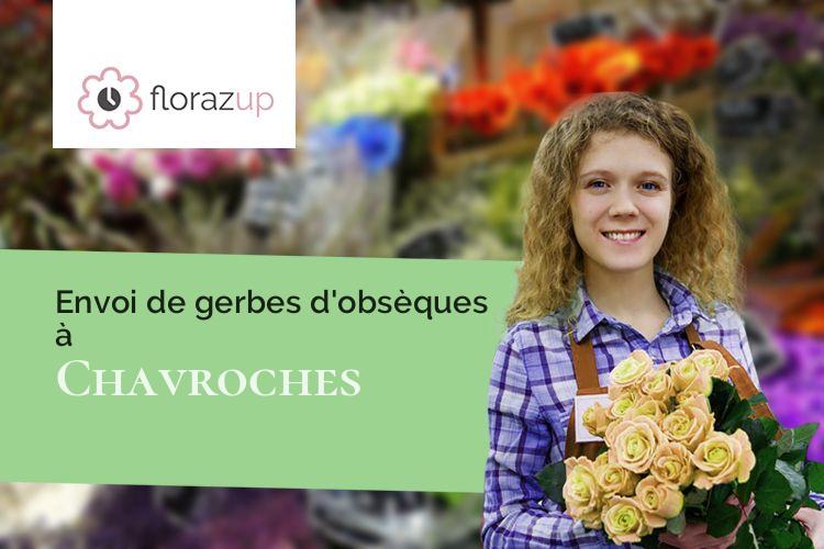 bouquets de fleurs pour un enterrement à Chavroches (Allier/03220)