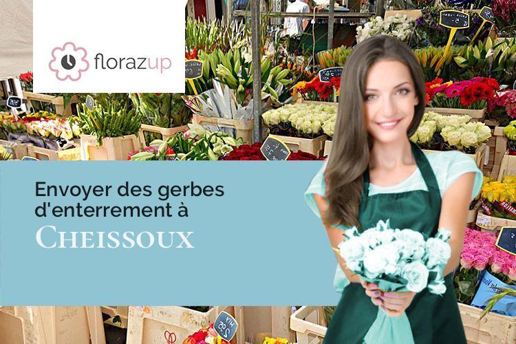 coupes de fleurs pour un décès à Cheissoux (Haute-Vienne/87460)