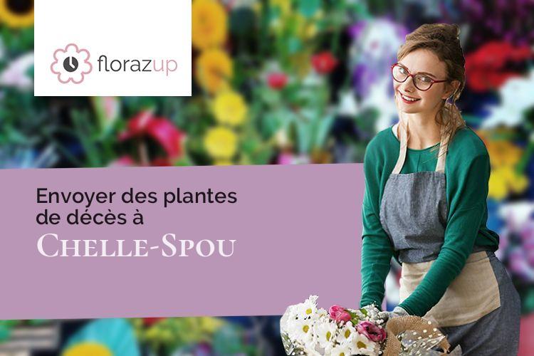 coeurs de fleurs pour un décès à Chelle-Spou (Hautes-Pyrénées/65130)