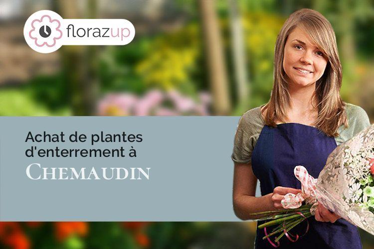 bouquets de fleurs pour une crémation à Chemaudin (Doubs/25320)