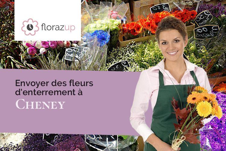 couronnes florales pour un deuil à Cheney (Yonne/89700)