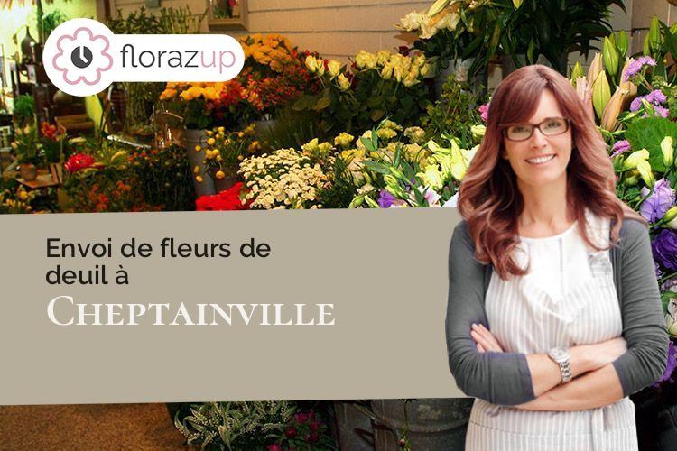compositions de fleurs pour un deuil à Cheptainville (Essonne/91630)