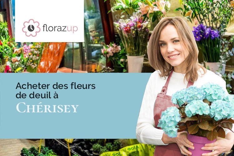 coupes de fleurs pour des funérailles à Chérisey (Moselle/57420)