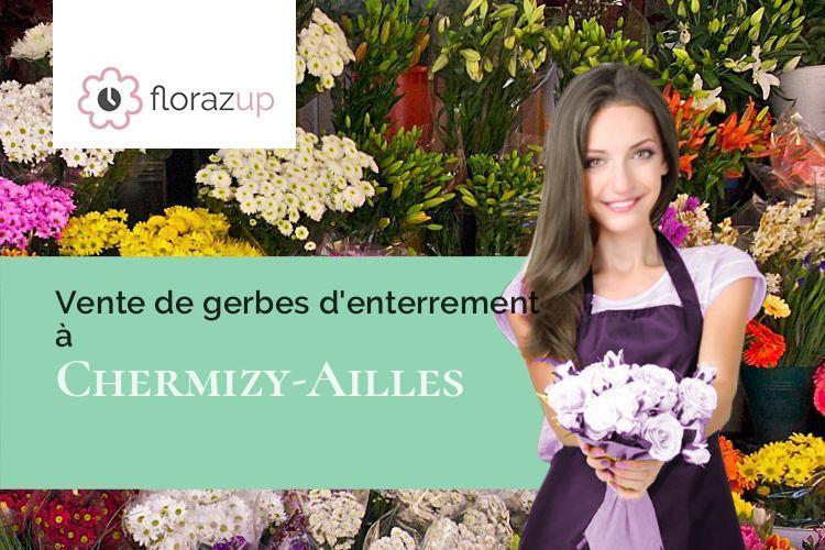 plantes pour un enterrement à Chermizy-Ailles (Aisne/02860)