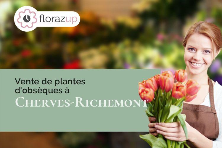 créations florales pour des obsèques à Cherves-Richemont (Charente/16370)