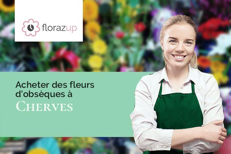 fleurs deuil pour un deuil à Cherves (Vienne/86170)