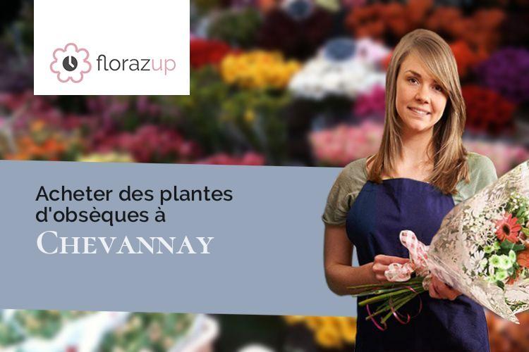 compositions florales pour un décès à Chevannay (Côte-d'Or/21540)