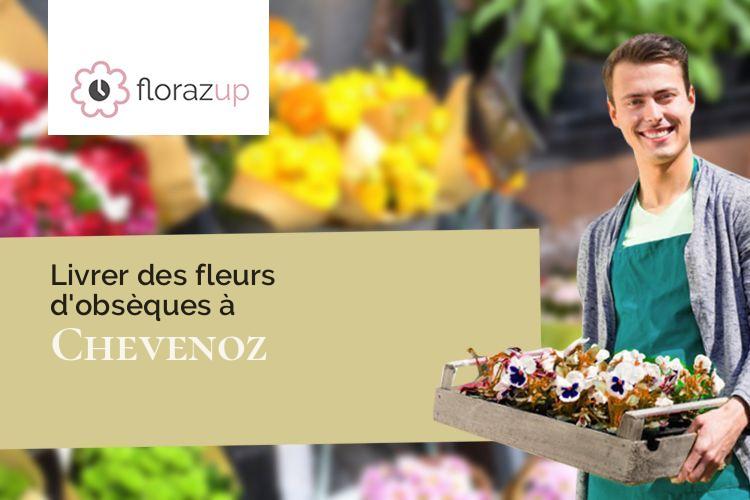 coupes de fleurs pour un deuil à Chevenoz (Haute-Savoie/74500)