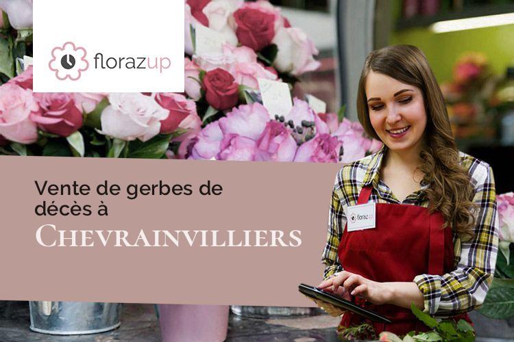 couronnes florales pour une crémation à Chevrainvilliers (Seine-et-Marne/77760)