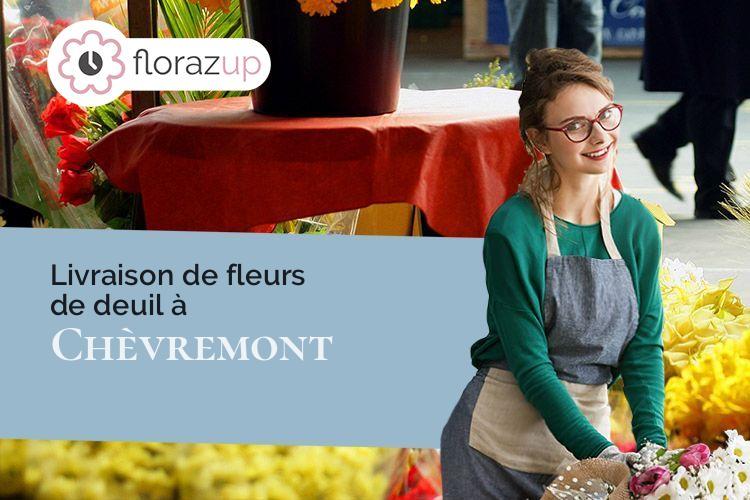 créations florales pour des funérailles à Chèvremont (Territoire de Belfort/90340)