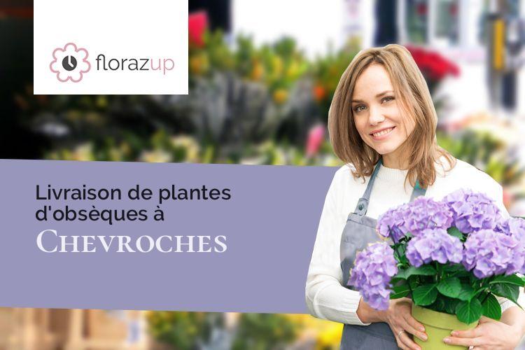 compositions florales pour une crémation à Chevroches (Nièvre/58500)