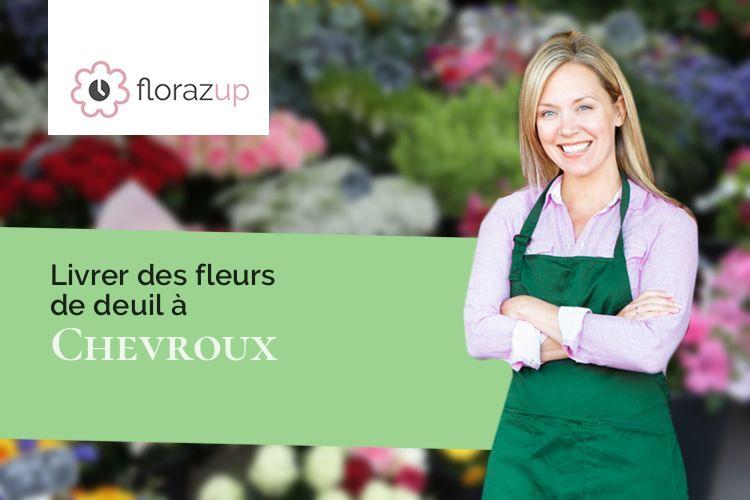 coupes de fleurs pour une crémation à Chevroux (Ain/01190)