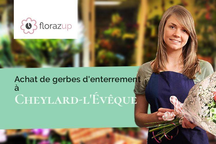 bouquets de fleurs pour une crémation à Cheylard-l'Évêque (Lozère/48300)