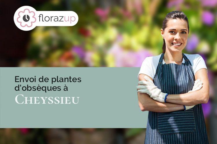 plantes pour des funérailles à Cheyssieu (Isère/38550)