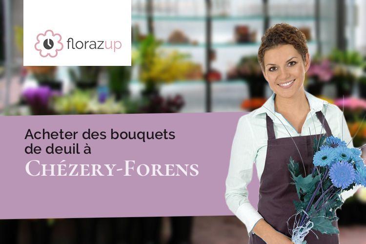 compositions florales pour une crémation à Chézery-Forens (Ain/01200)