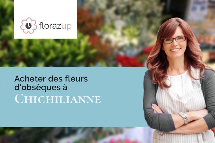 créations florales pour un décès à Chichilianne (Isère/38930)