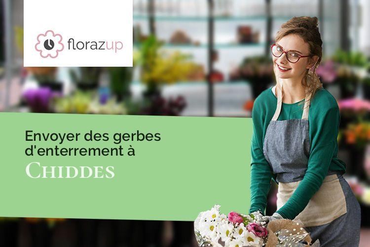 créations florales pour un décès à Chiddes (Nièvre/58170)