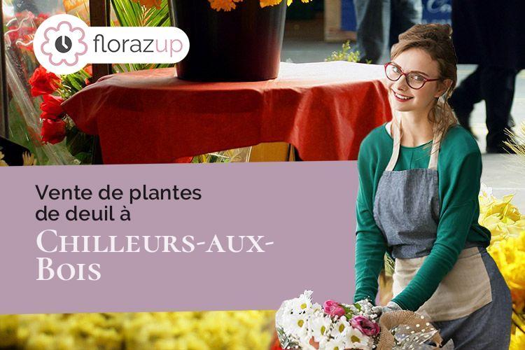 coupes de fleurs pour un enterrement à Chilleurs-aux-Bois (Loiret/45170)