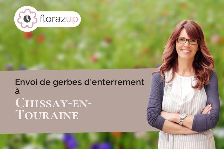 gerbes de fleurs pour une crémation à Chissay-en-Touraine (Loir-et-Cher/41400)