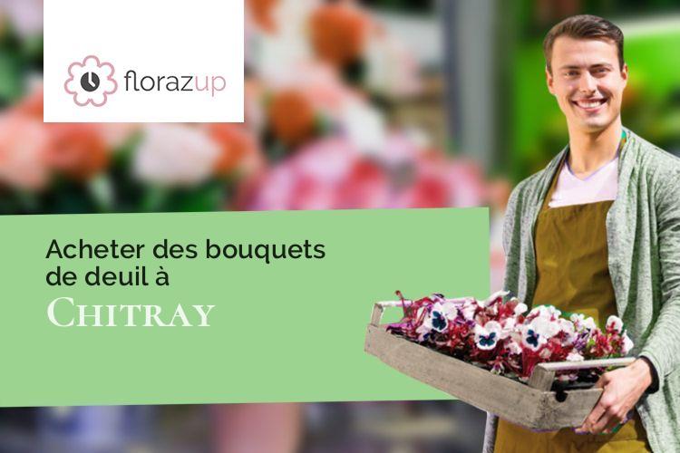 gerbes de fleurs pour un enterrement à Chitray (Indre/36800)