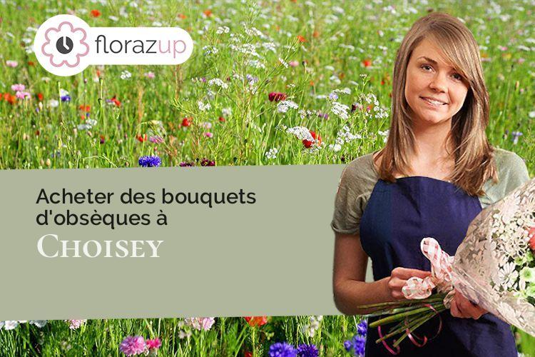 créations florales pour des funérailles à Choisey (Jura/39100)