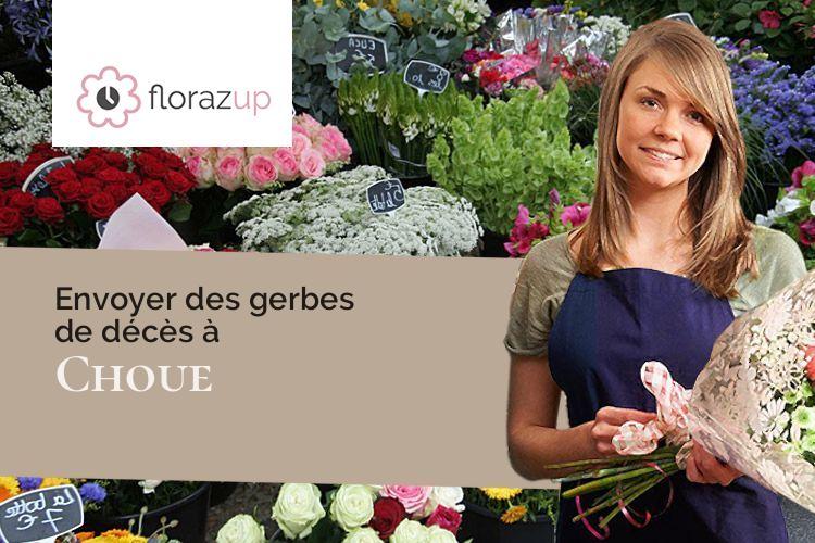 créations de fleurs pour des funérailles à Choue (Loir-et-Cher/41170)