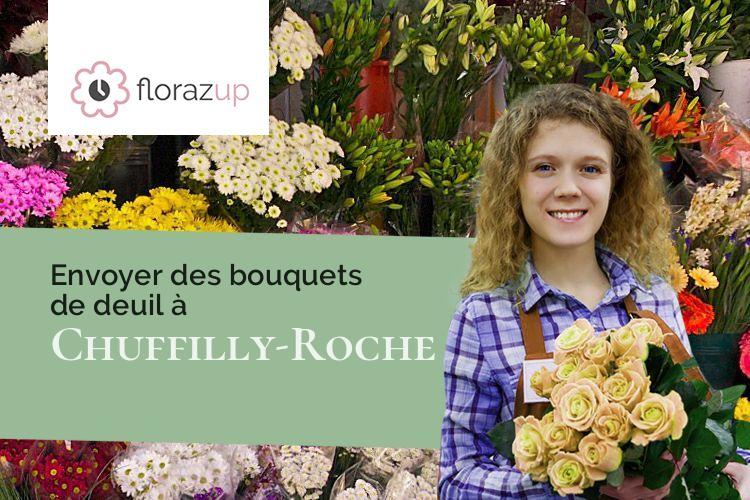 bouquets de fleurs pour un deuil à Chuffilly-Roche (Ardennes/08130)