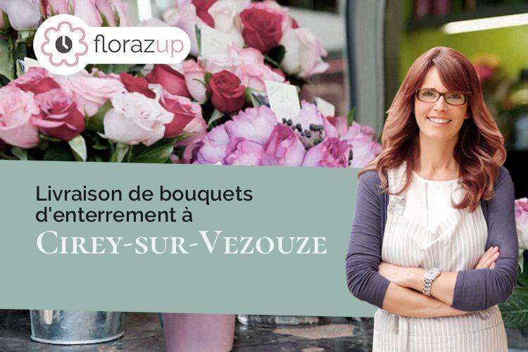 couronnes de fleurs pour des obsèques à Cirey-sur-Vezouze (Meurthe-et-Moselle/54480)