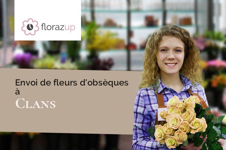 compositions florales pour une crémation à Clans (Alpes-Maritimes/06420)