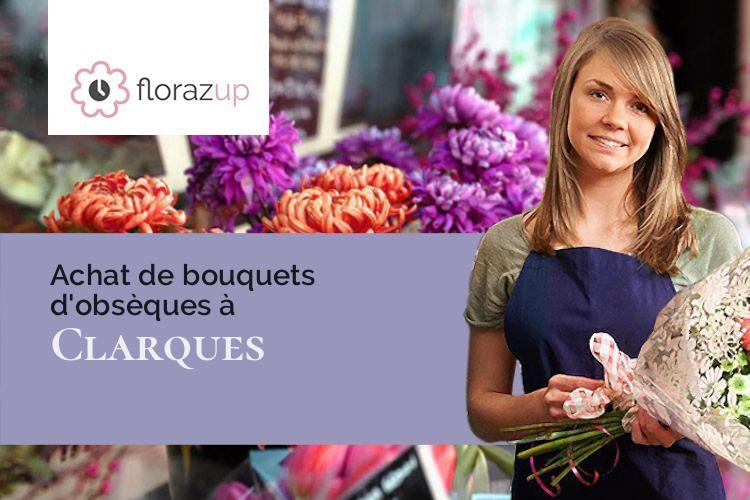 créations florales pour des funérailles à Clarques (Pas-de-Calais/62129)