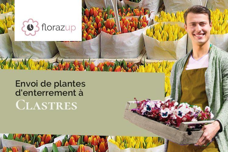 bouquets de fleurs pour un décès à Clastres (Aisne/02440)