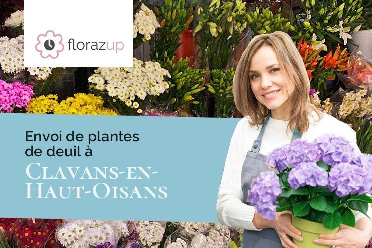 coupes de fleurs pour une crémation à Clavans-en-Haut-Oisans (Isère/38142)