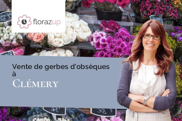 compositions florales pour un décès à Clémery (Meurthe-et-Moselle/54610)