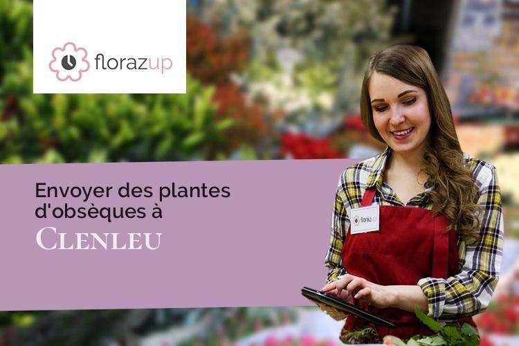 créations de fleurs pour un décès à Clenleu (Pas-de-Calais/62650)