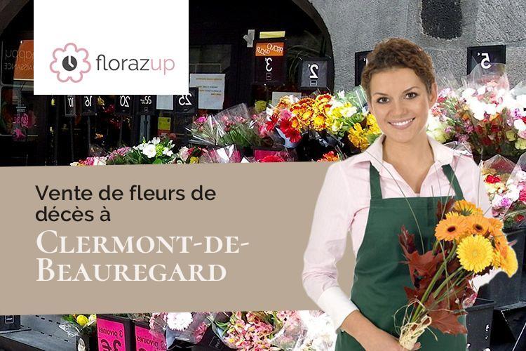 compositions de fleurs pour une crémation à Clermont-de-Beauregard (Dordogne/24140)