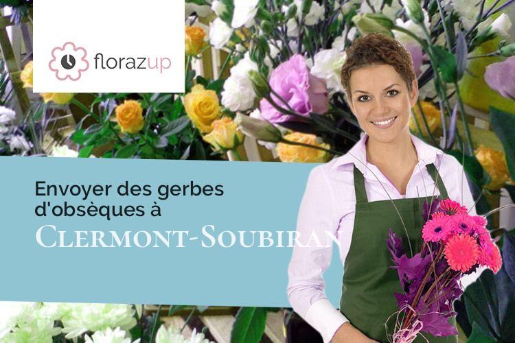 créations florales pour un décès à Clermont-Soubiran (Lot-et-Garonne/47270)