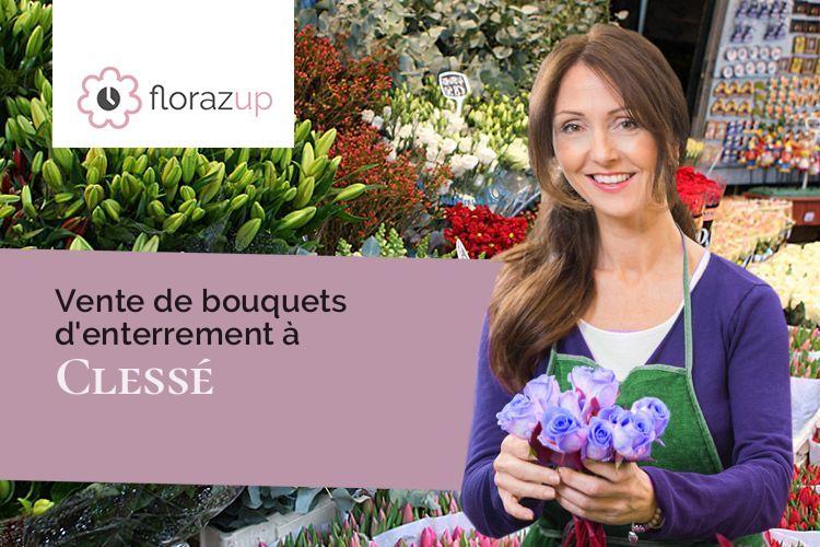 coeurs de fleurs pour des obsèques à Clessé (Saône-et-Loire/71260)