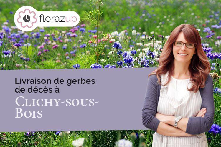 bouquets de fleurs pour un décès à Clichy-sous-Bois (Seine-Saint-Denis/93390)