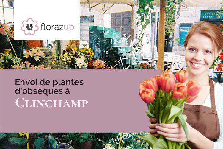 coupes de fleurs pour un enterrement à Clinchamp (Haute-Marne/52700)