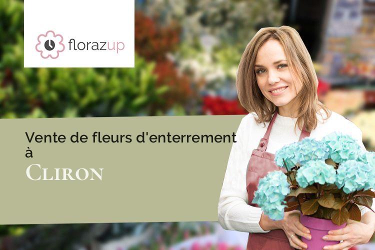 bouquets de fleurs pour un enterrement à Cliron (Ardennes/08090)