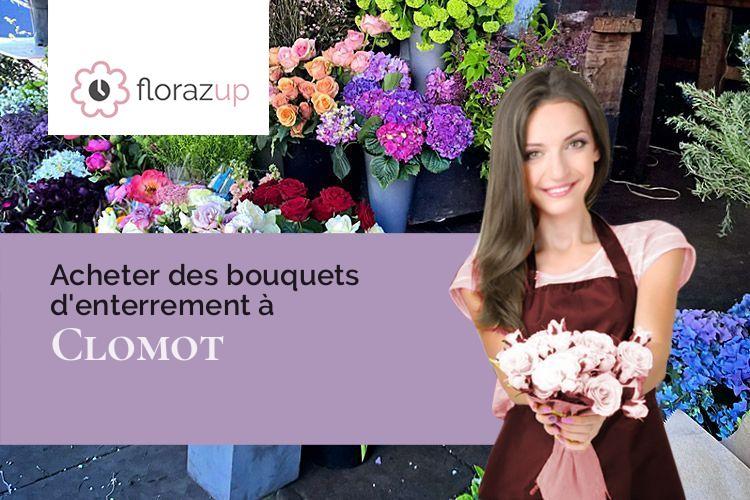 créations florales pour des funérailles à Clomot (Côte-d'Or/21230)