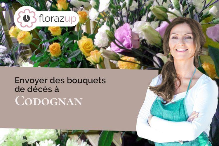compositions florales pour des obsèques à Codognan (Gard/30920)