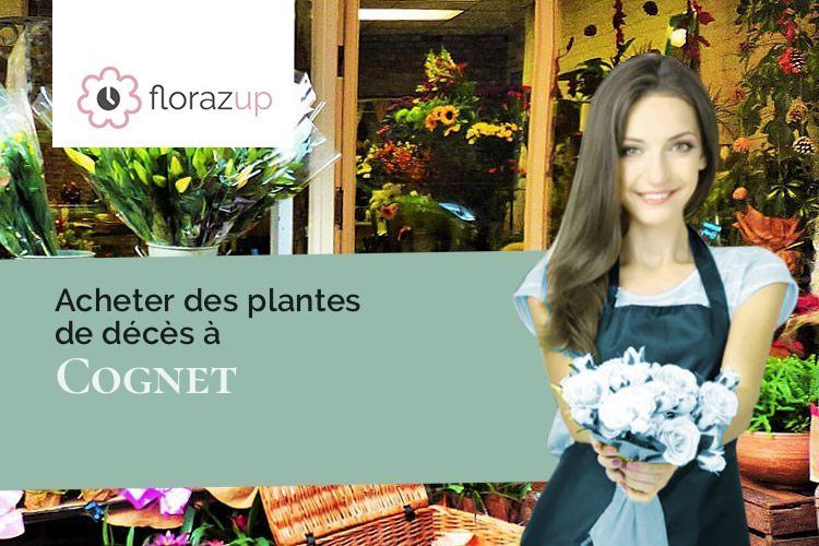 plantes pour un décès à Cognet (Isère/38350)