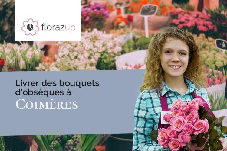 coeurs de fleurs pour une crémation à Coimères (Gironde/33210)