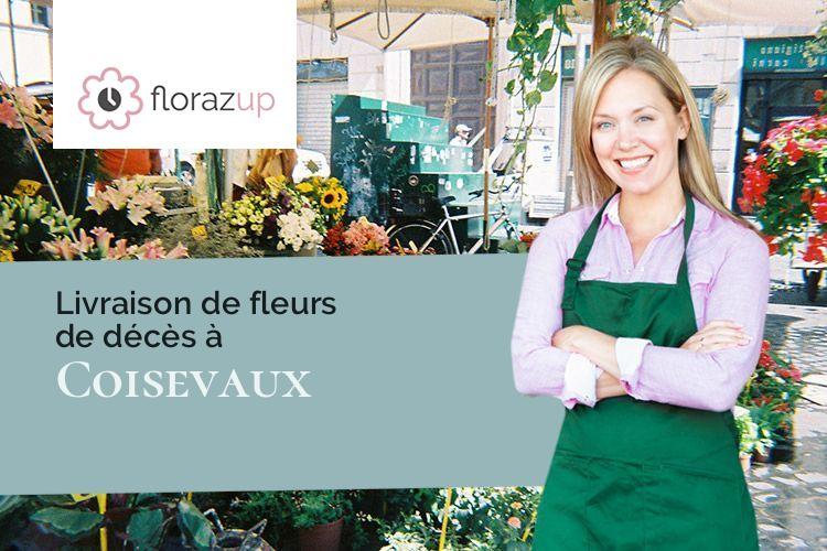 créations florales pour des funérailles à Coisevaux (Haute-Saône/70400)