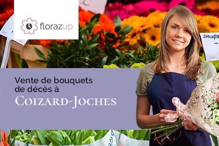 compositions florales pour des obsèques à Coizard-Joches (Marne/51270)