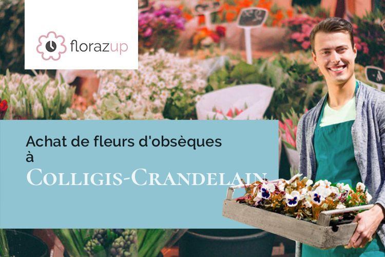 compositions florales pour un enterrement à Colligis-Crandelain (Aisne/02860)