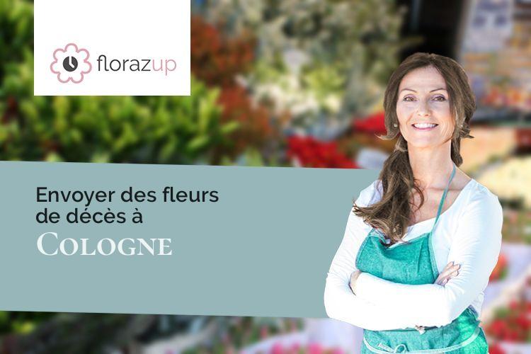 bouquets de fleurs pour un deuil à Cologne (Gers/32430)