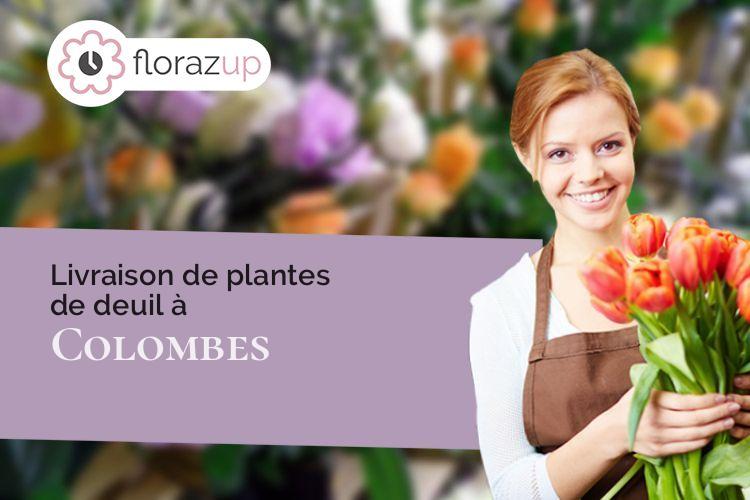 couronnes de fleurs pour une crémation à Colombes (Hauts-de-Seine/92700)